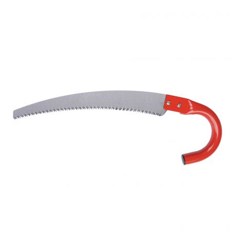 13inch Curved Pruning Saw for Cutting Medium Branches - Soteck 13inch (330mm) curved blade triple ground tooth pruning hand saw